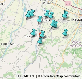 Mappa Via Don Pasquino Borghi, 42020 San Polo d'Enza RE, Italia (7.08214)