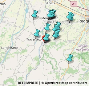 Mappa Via Don Pasquino Borghi, 42020 San Polo d'Enza RE, Italia (6.2)