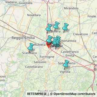 Mappa Stradello Santa Marta, 41126 Modena MO, Italia (8.80273)