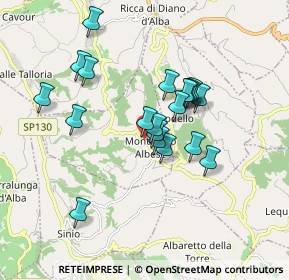 Mappa Via Umberto, 12050 Montelupo Albese CN, Italia (1.503)