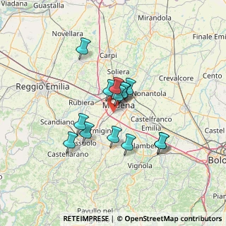 Mappa Stradello San Giuliano, 41126 Modena MO, Italia (10.61286)