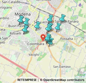 Mappa Via Campobasso, 41126 Modena MO, Italia (1.50143)
