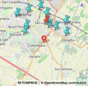 Mappa Via Campobasso, 41126 Modena MO, Italia (2.22)