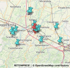 Mappa Via Campobasso, 41126 Modena MO, Italia (13.93846)