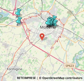 Mappa 41126 Modena MO, Italia (3.41727)