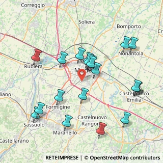 Mappa 41126 Modena MO, Italia (8.325)