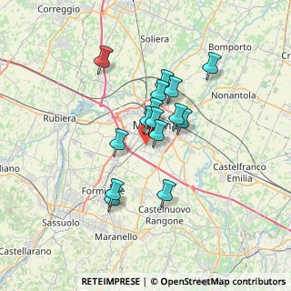 Mappa 41126 Modena MO, Italia (5.31133)