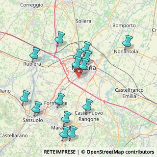 Mappa 41126 Modena MO, Italia (8.548)
