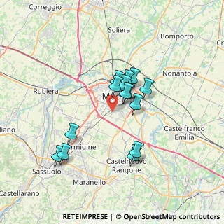 Mappa 41126 Modena MO, Italia (5.60143)