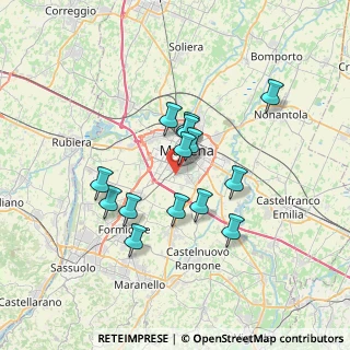 Mappa 41126 Modena MO, Italia (5.84)
