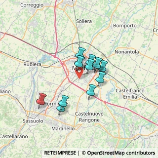Mappa 41126 Modena MO, Italia (4.76231)