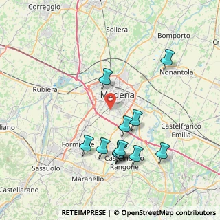 Mappa 41126 Modena MO, Italia (7.96833)