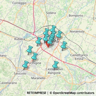 Mappa 41126 Modena MO, Italia (5.03)