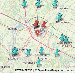 Mappa 41126 Modena MO, Italia (9.606)