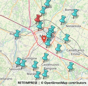 Mappa 41126 Modena MO, Italia (8.586)