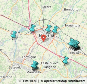 Mappa 41126 Modena MO, Italia (10.158)