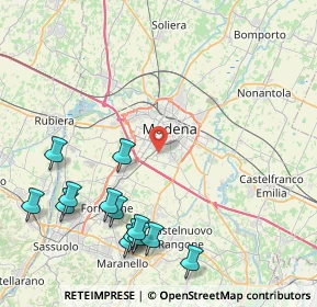 Mappa 41126 Modena MO, Italia (10.44231)