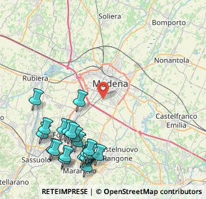 Mappa 41126 Modena MO, Italia (10.399)