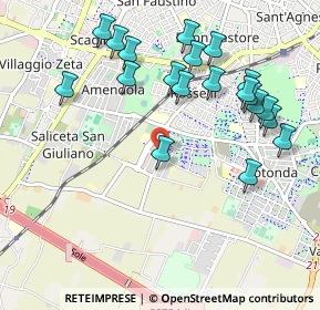 Mappa 41126 Modena MO, Italia (1.097)