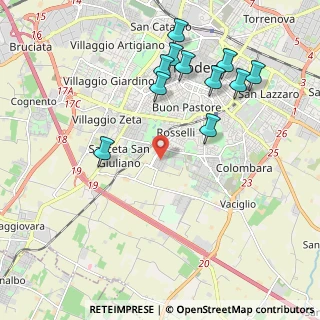 Mappa 41126 Modena MO, Italia (2.23091)