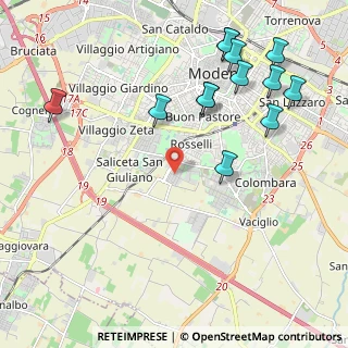 Mappa 41126 Modena MO, Italia (2.50769)