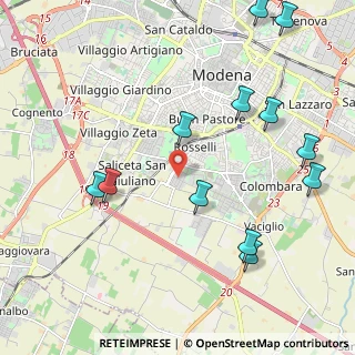 Mappa 41126 Modena MO, Italia (2.54917)