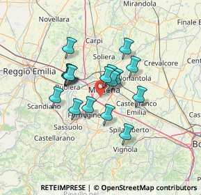 Mappa 41126 Modena MO, Italia (10.16176)