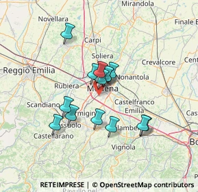 Mappa 41126 Modena MO, Italia (10.62)