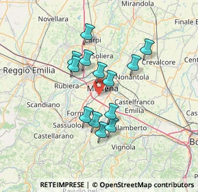 Mappa 41126 Modena MO, Italia (11.26462)