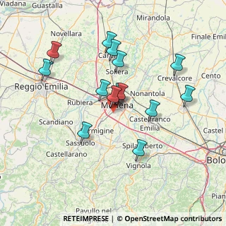 Mappa 41126 Modena MO, Italia (12.87733)