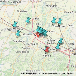 Mappa 41126 Modena MO, Italia (13.37188)