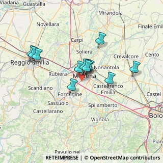 Mappa 41126 Modena MO, Italia (11.5475)