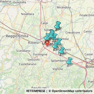 Mappa 41126 Modena MO, Italia (9.08909)