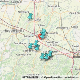 Mappa 41126 Modena MO, Italia (12.64667)