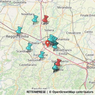 Mappa 41126 Modena MO, Italia (12.72286)