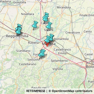 Mappa 41126 Modena MO, Italia (14.36077)