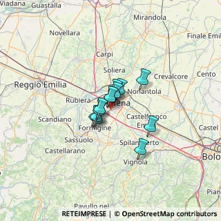 Mappa 41126 Modena MO, Italia (6.84538)
