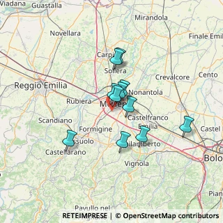 Mappa 41126 Modena MO, Italia (10.05727)