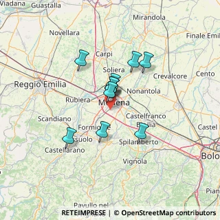 Mappa 41126 Modena MO, Italia (9.69364)