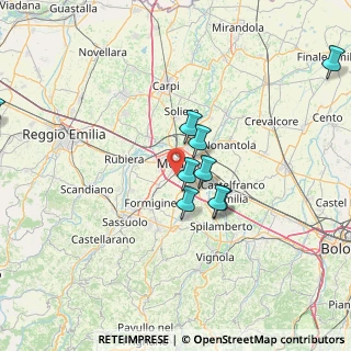 Mappa 41126 Modena MO, Italia (21.77545)