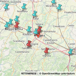 Mappa 41126 Modena MO, Italia (20.69882)
