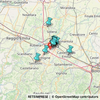 Mappa 41126 Modena MO, Italia (5.79692)