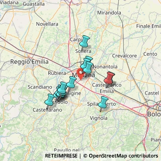 Mappa 41126 Modena MO, Italia (11.11867)