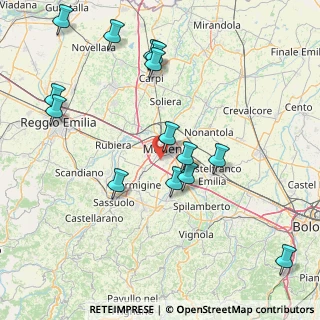 Mappa 41126 Modena MO, Italia (18.16071)