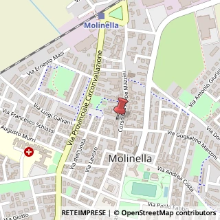 Mappa Corso Giuseppe Mazzini, 205, 40062 Molinella, Bologna (Emilia Romagna)