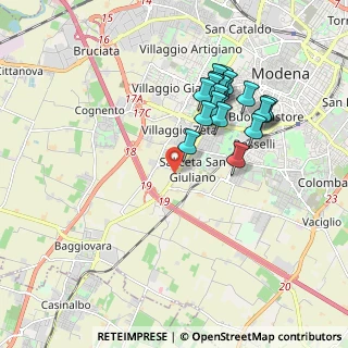 Mappa Via Giorgio Buffon, 41126 Modena MO, Italia (1.798)