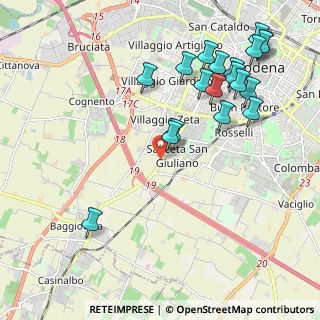 Mappa Via Giorgio Buffon, 41126 Modena MO, Italia (2.44526)