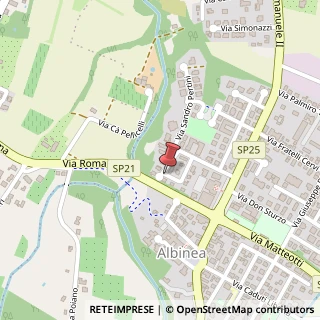 Mappa Via Luigi Pirandello, 11, 42020 Albinea RE, Italia, 42020 Albinea, Reggio nell'Emilia (Emilia Romagna)