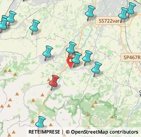 Mappa Via F. Maritano, 42020 Albinea RE, Italia (6.326)