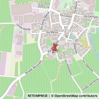 Mappa Via Verzuolo, 3, 12030 Lagnasco, Cuneo (Piemonte)